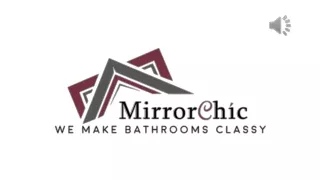 MirrorChic's Bathroom Mirror Frames
