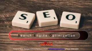 Search Engine Optimization And Digital Marketing Solutions In Webapps Software Solutions