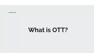 what is ott