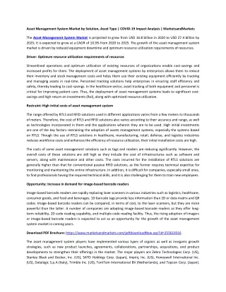 asset management system market by solution asset