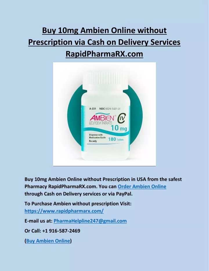 buy 10mg ambien online without prescription