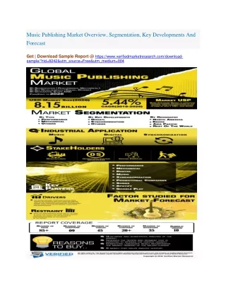 music publishing market overview segmentation