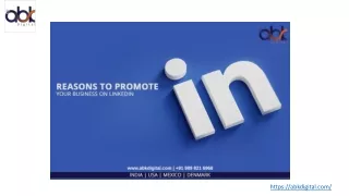 Reasons To Promote Your Business On Linkedin