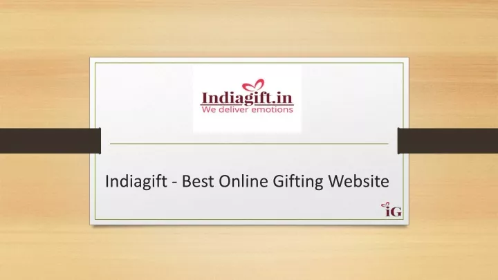indiagift best online gifting website