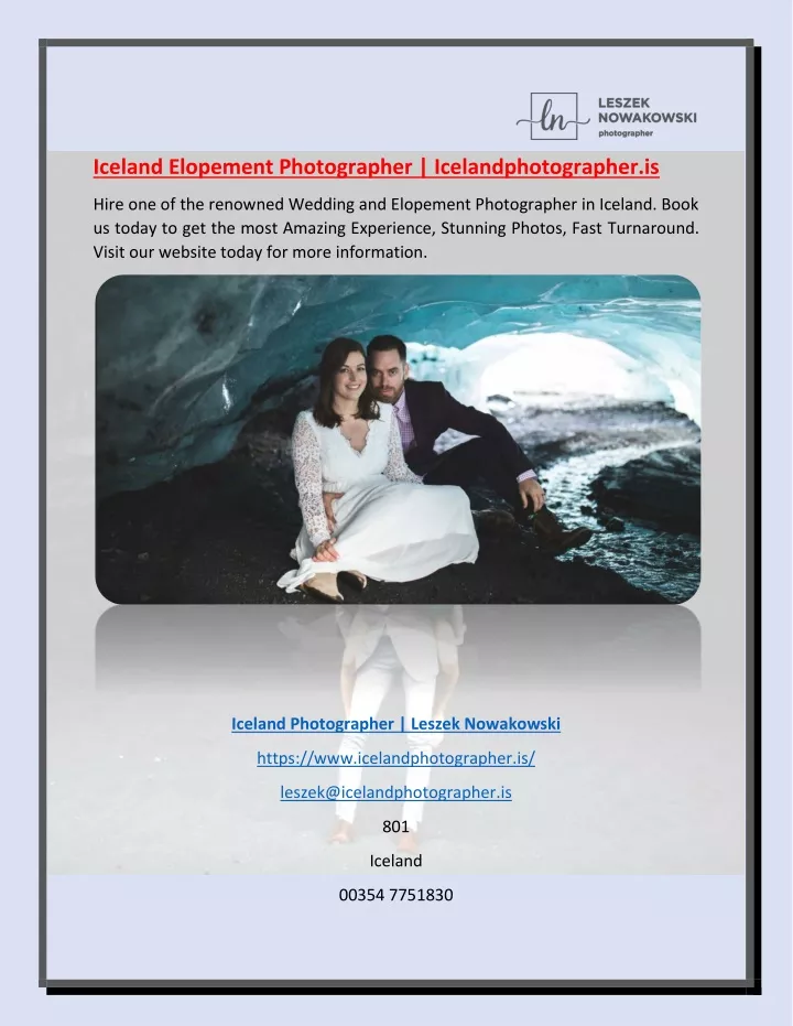 iceland elopement photographer
