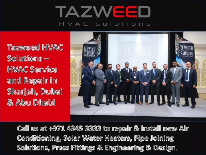 tazweed hvac solutions hvac service and repair