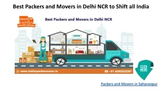 Best Packers and Movers in Delhi NCR to Shift all India