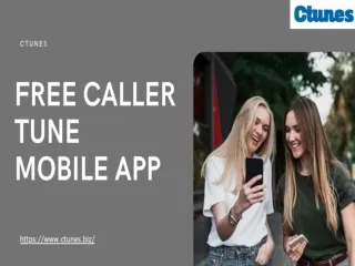 Free Caller Tune Mobile App
