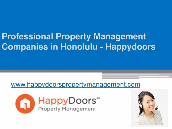 professional property management companies in honolulu happydoors