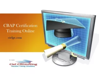 CBAP Certification Training Online