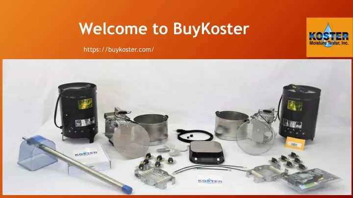 welcome to buykoster