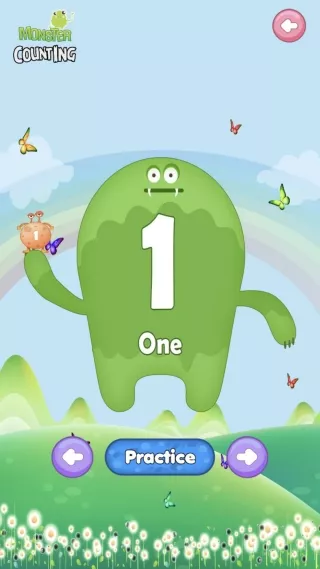 Learn Counting 1 to 100 With Monster | Monster Counting App for Kids