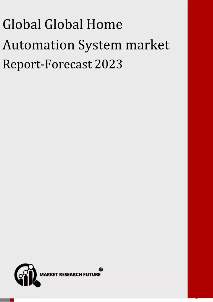 global home automation system market report