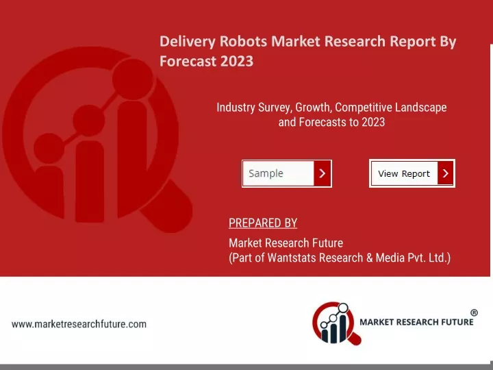 delivery robots market research report