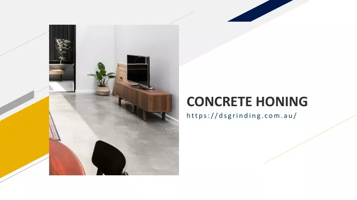concrete honing