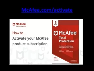 mcafee com activate