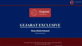 Gujarat today in english | Gujarat Exclusive