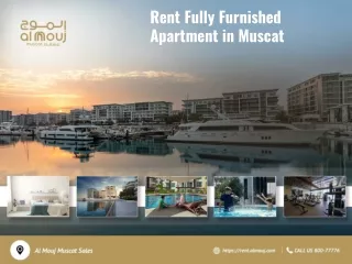 Rent Fully Furnished Apartment in Muscat