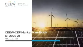 CEEW-CEF Market Handbook