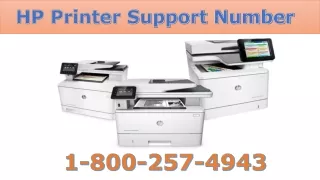 HP Printer Support Helpdesk Number 1-800-257-4943