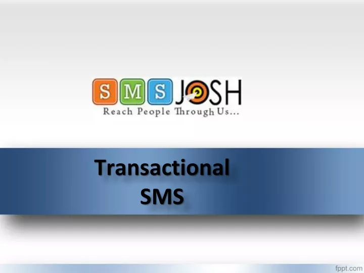 transactional sms