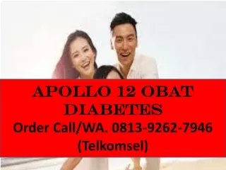 Suplemen, Obat Diabetes Apollo 12  0813 9262 7946 Kab. Empat Lawang Sumatera Selatan