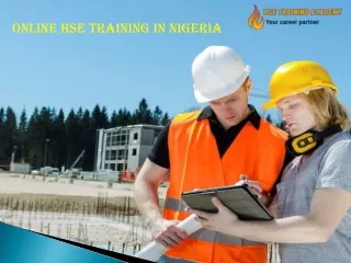 Online HSE training in Nigeria