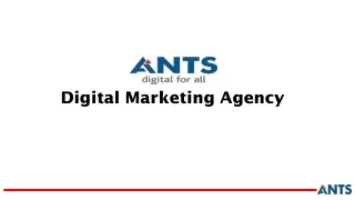 Digital Marketing Agency In Gurgaon | Ants Digital