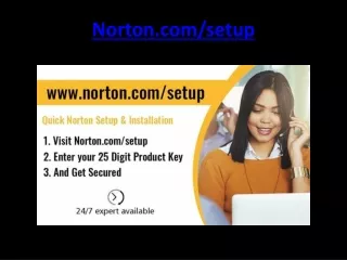Norton Setup - www.Norton.com/setup - Norton.com/setup