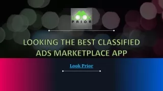 Looking The Best Classified ads Marketplace App