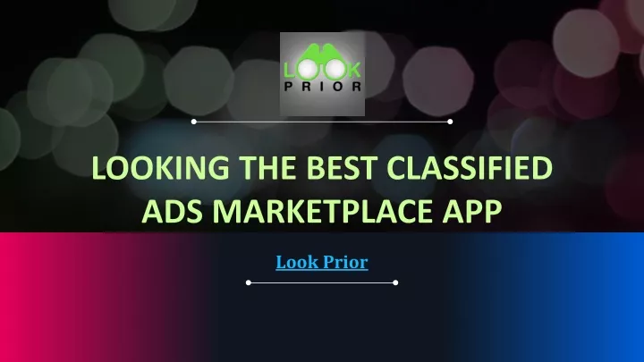 looking the best classified ads marketplace app
