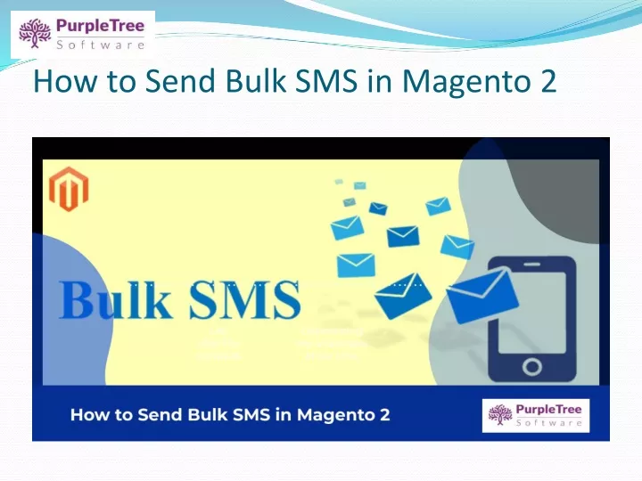 how to send bulk sms in magento 2