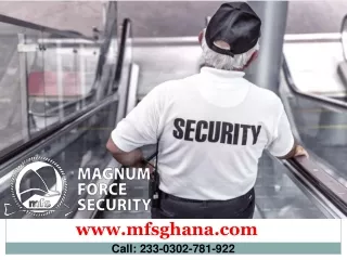 6 Benefits to Hiring a Security Guard For Your Business | Magnum Force Security