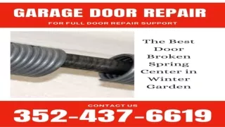 The best Garage Door Service in Winter Garden | Door Spring Replacement