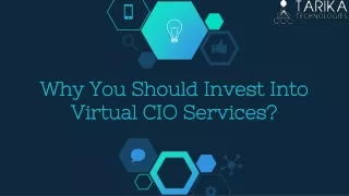 why you should invest into virtual cio services