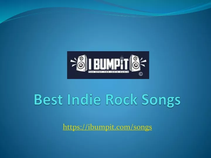 best indie rock songs