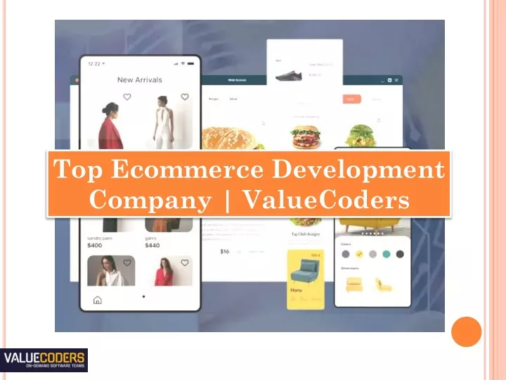 top ecommerce development company valuecoders