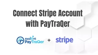 Connect Stripe account with PayTraQer