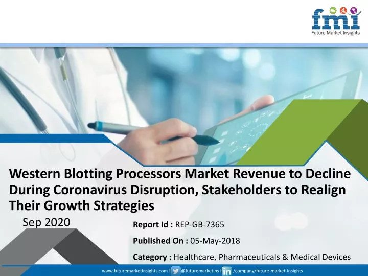 western blotting processors market revenue