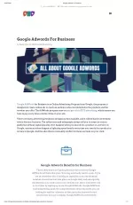 Google Adwords For Business - slide 1