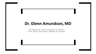 Dr. Glenn Amundson, MD - Graduate of the US Naval Academy