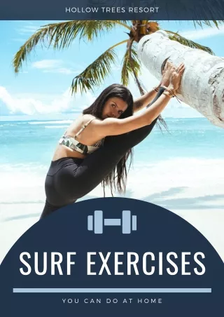 Surf Exercises you can do at Home