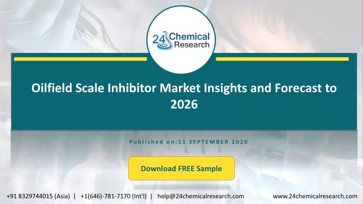 oilfield scale inhibitor market insights