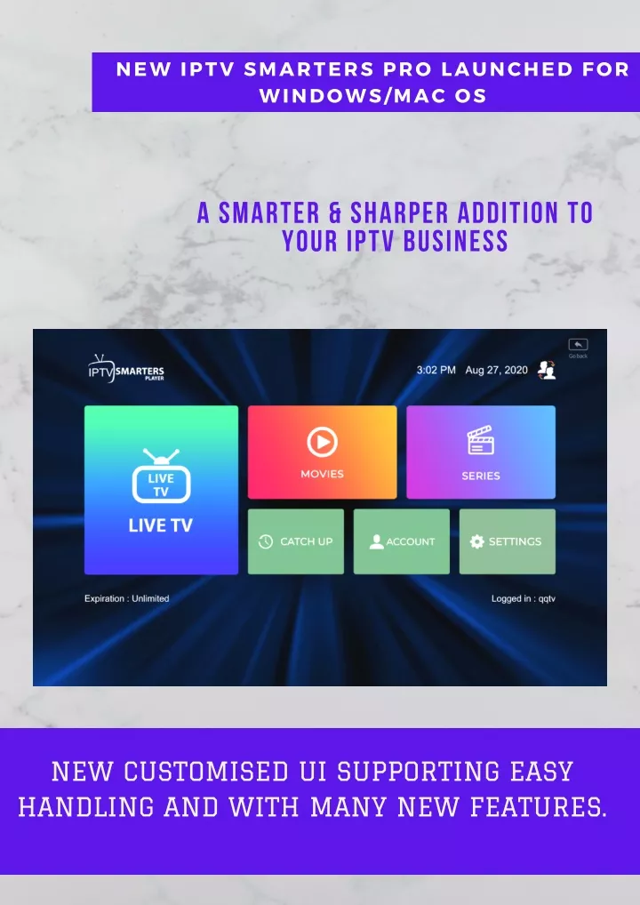 new iptv smarters pro launched for windows mac os