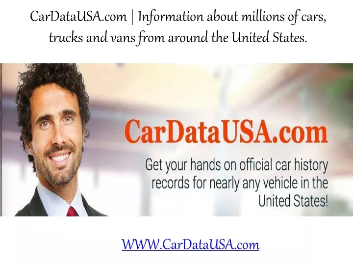 cardatausa com information about millions of cars