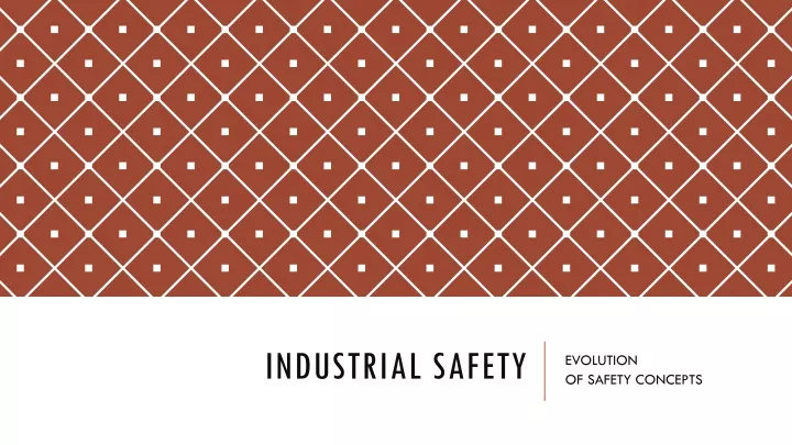 industrial safety