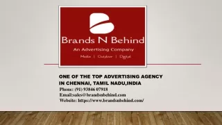 Advertising Agency in Chennai | Ad Agencies in Chennai