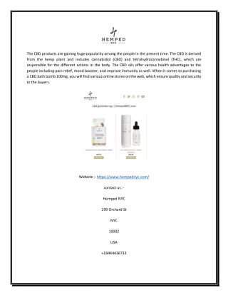 the cbd products are gaining huge popularity