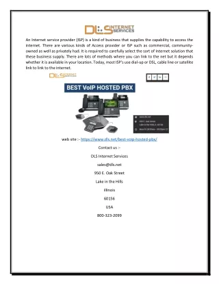 an internet service provider isp is a kind