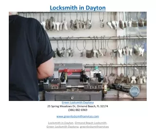 locksmith in dayton